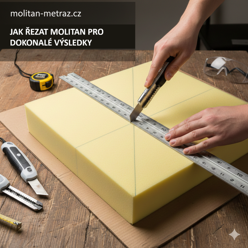 Jak řezat molitan pro dokonalé výsledky, molitan-metraz.cz